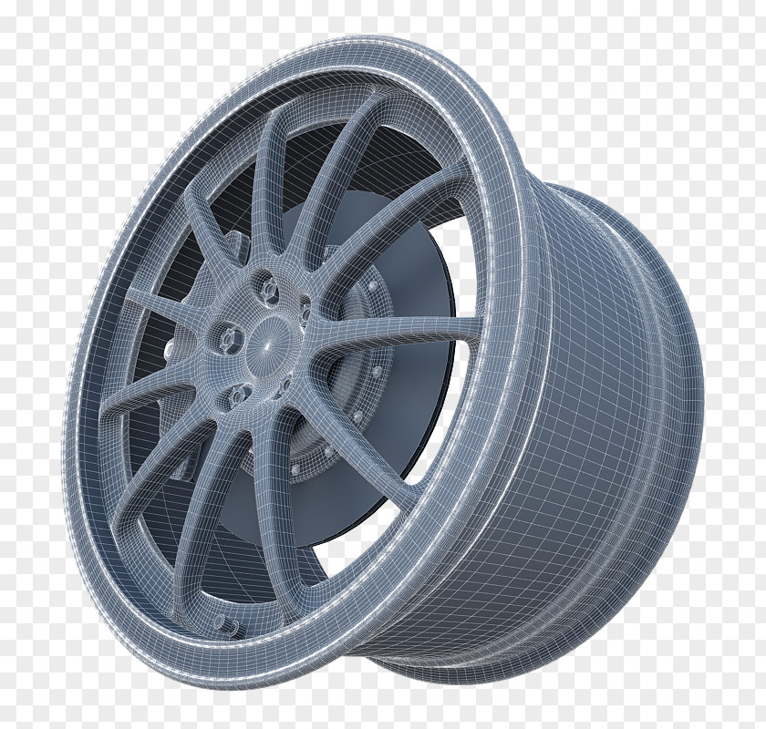 Design Alloy Wheel Tire Spoke Rim PNG