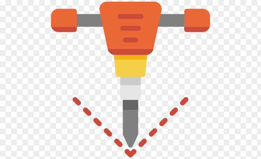 Design Jackhammer Tool PNG