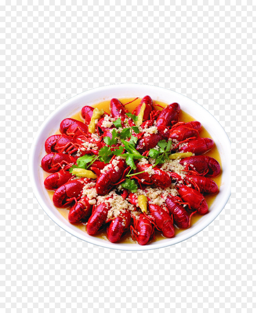 Garlic Crayfish Xuyi County Lobster Sauce Palinurus Elephas PNG