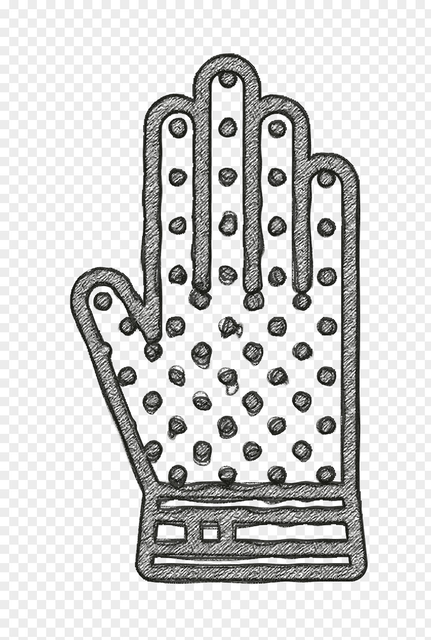 Glove Icon Butcher Chainmail PNG