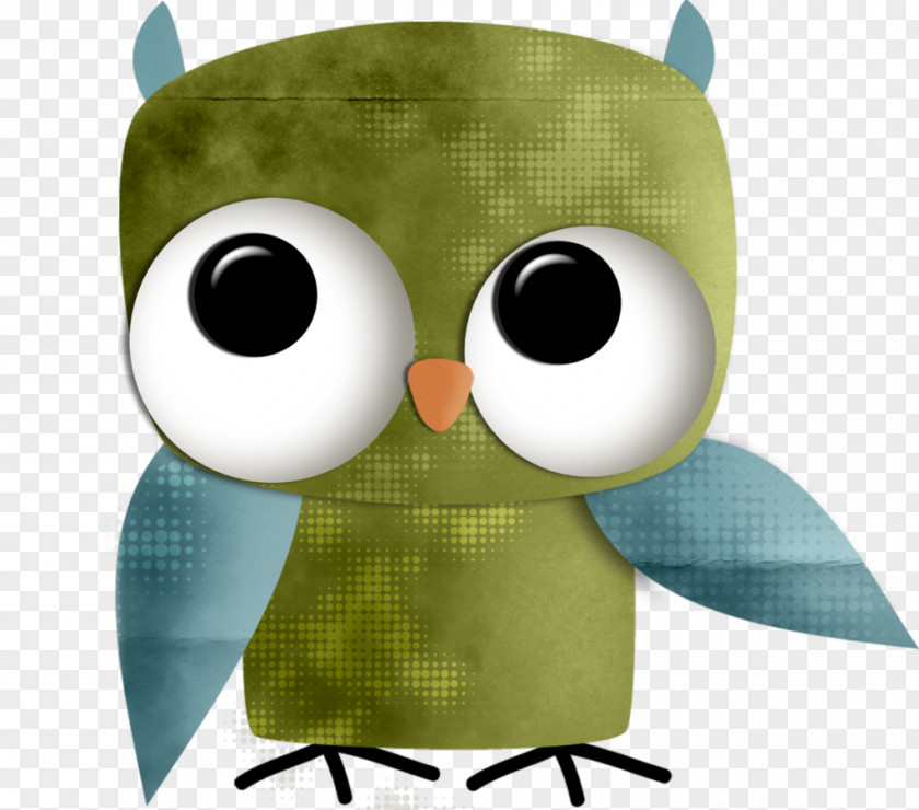 Owl Download Green PNG