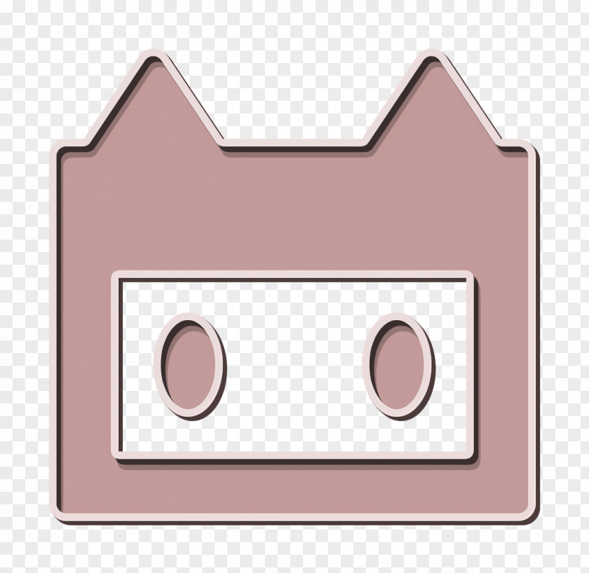 Smile Pink Github Icon Octocat Social PNG