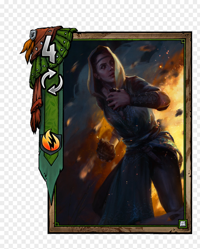 CardArt Gwent: The Witcher Card Game Video Xbox One Wikia PNG