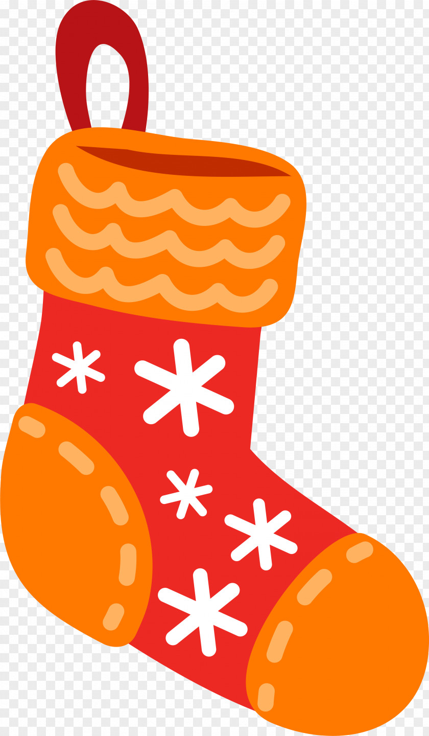 Christmas Red Socks Stocking Gift Sock PNG