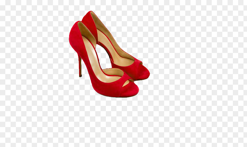 Red Shoes Shoe High-heeled Footwear PNG