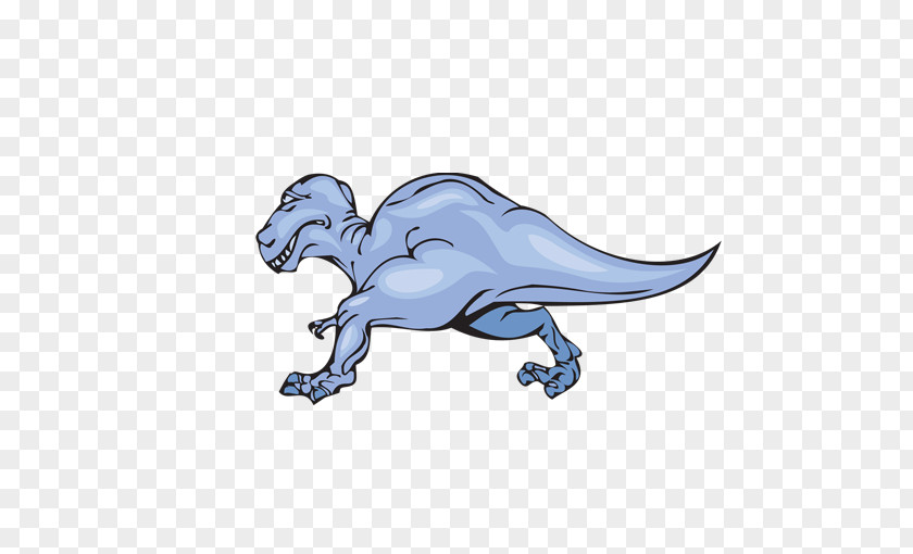 Running Dinosaur Cartoon Tyrannosaurus Sticker PNG