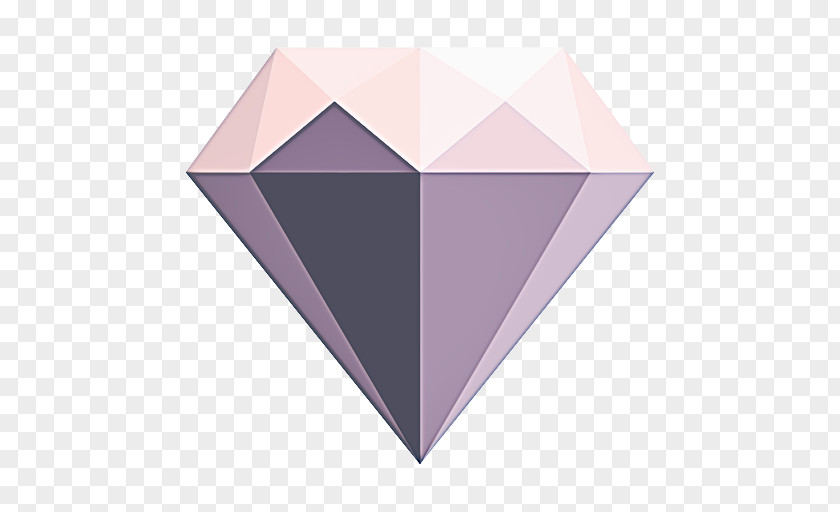 Triangle Lilac Heart Background PNG