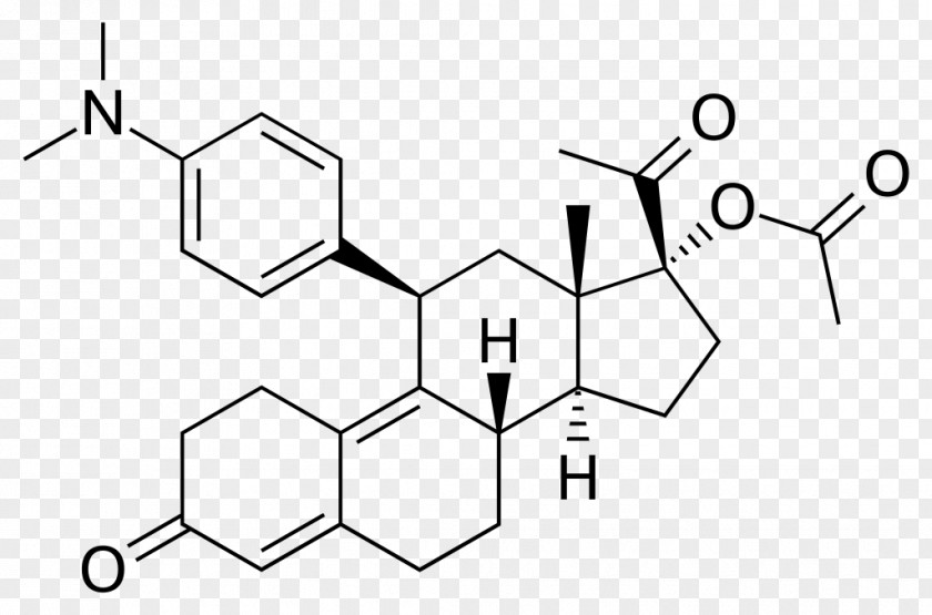 Ulipristal Acetate Selective Progesterone Receptor Modulator Pharmaceutical Drug PNG