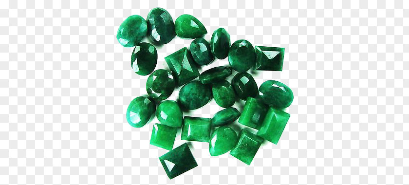 Emerald Green Plastic Jade Bead PNG