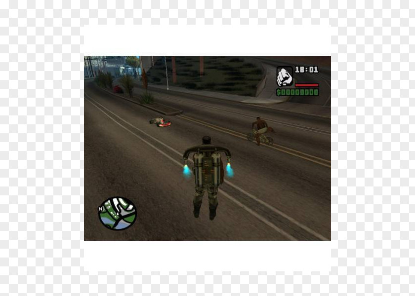 Jetpack Grand Theft Auto: San Andreas Gadget PC Game Video Vehicle PNG