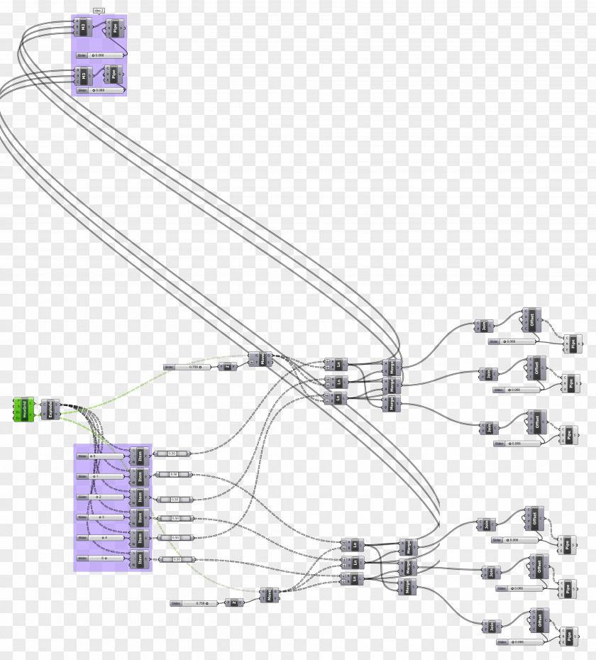 Line Point Angle Pattern PNG