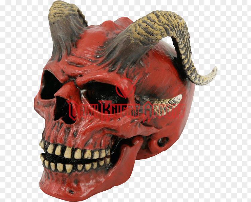 Skull Devil Calavera Bone Horn Demon PNG