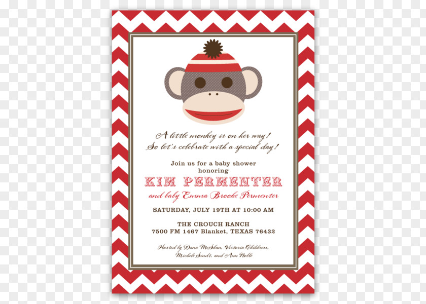 Sock Monkey Mammal Character Fiction Party Font PNG