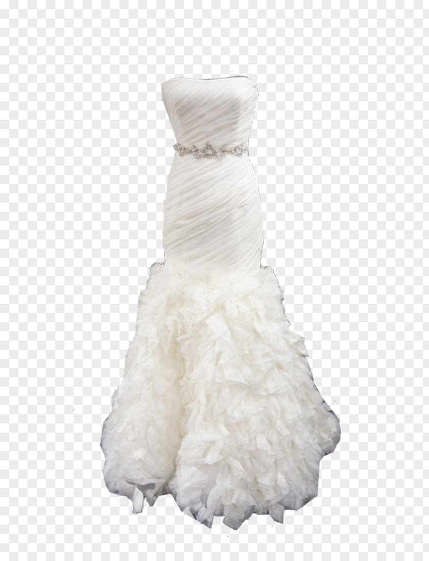 Wedding Dress Gown White PNG
