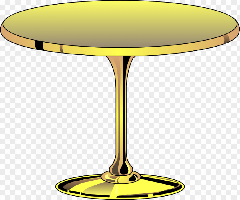 Furniture Cliparts Round Table Matbord Clip Art PNG
