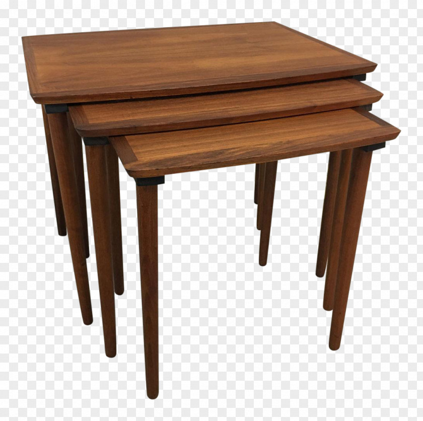 Modern Furniture Coffee Tables Wood Stain Angle PNG