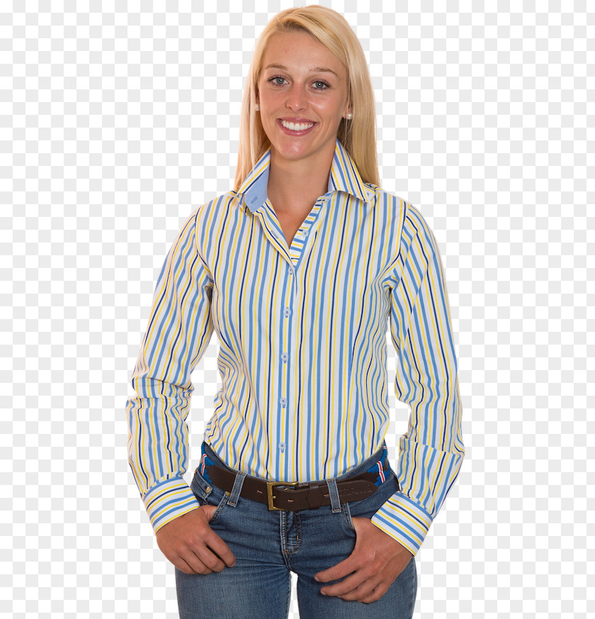Casual Dress Shirt T-shirt Blouse Button PNG