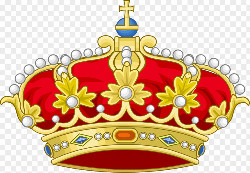 Crown Duchy Of Parma Spain House Bourbon-Parma Coat Arms PNG