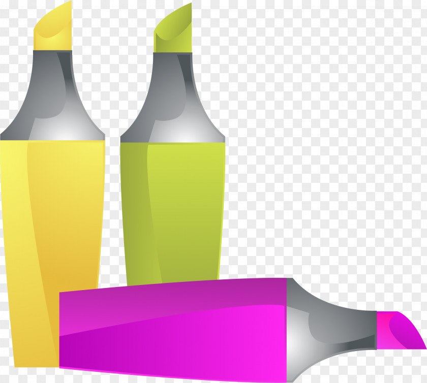 Pens Highlighter Marker Pen Clip Art PNG