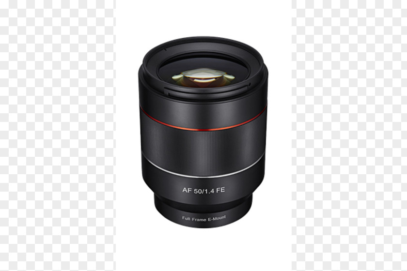 Camera Lens Sony E-mount Autofocus Samyang Optics Prime Full-frame Digital SLR PNG