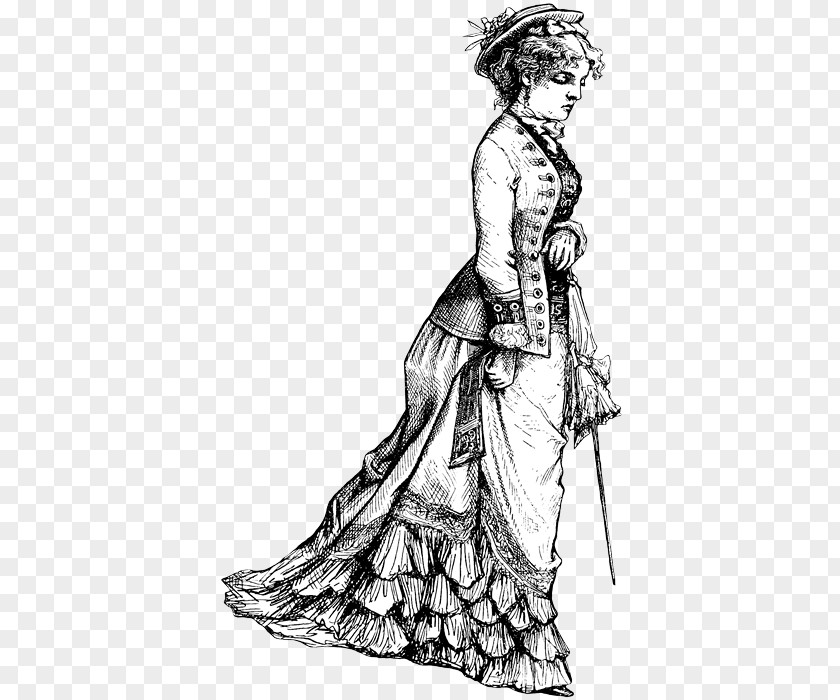 Paper Black Gown Drawing Line Art Sketch PNG