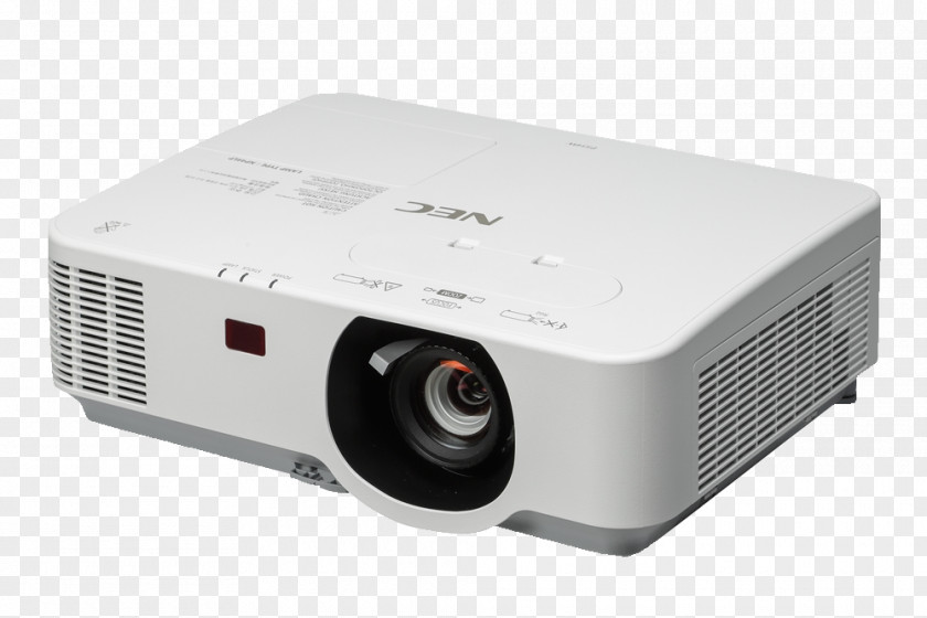 Projector NEC Display NP-P LCD Multimedia Projectors Wide XGA Solutions P474U 1920 X 1200 4700 Lumens 10,000:1 RJ45 PNG