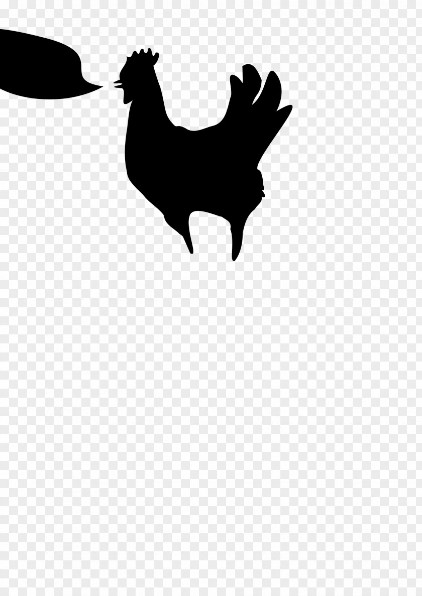 Rooster Silhouette Houdan Chicken Cochin Andalusian Clip Art PNG
