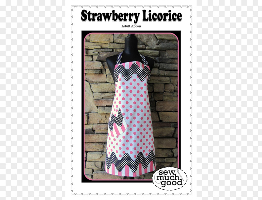 Strawberry Pattern Sewing Apron Textile Quilting PNG