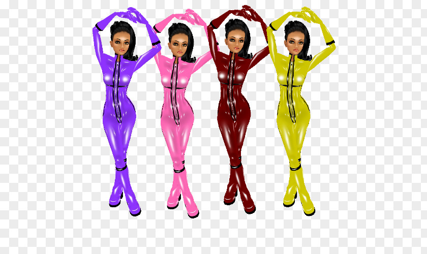 Suit Female Pink M Bodysuits & Unitards Character RTV LaTeX PNG