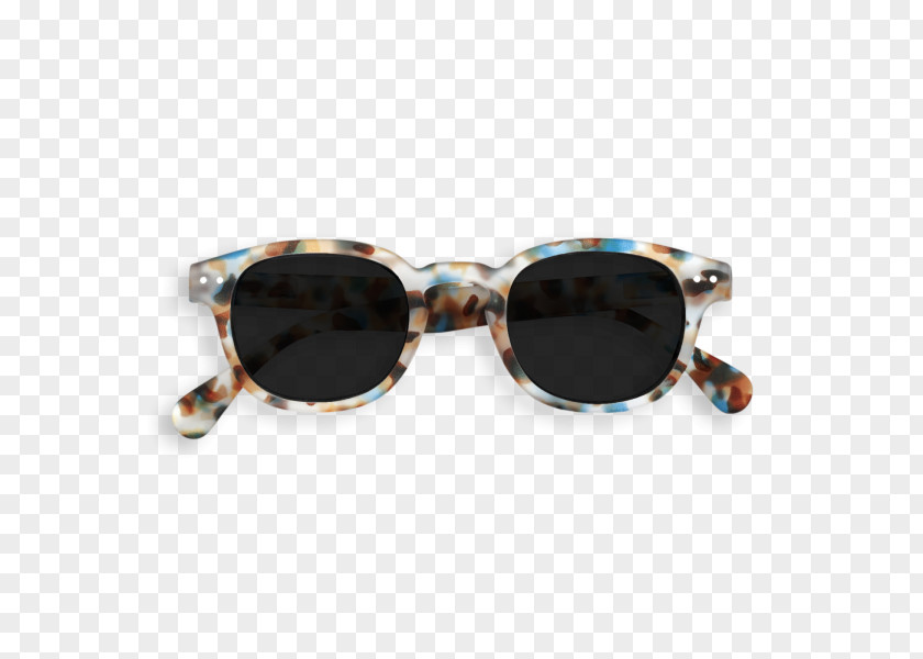 Glasses IZIPIZI Tortoise Blue Sunglasses PNG