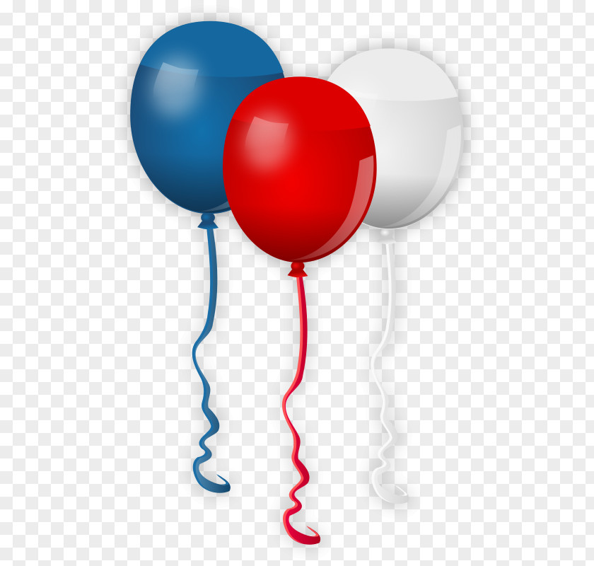 Red White Cliparts United States Balloon Independence Day Clip Art PNG
