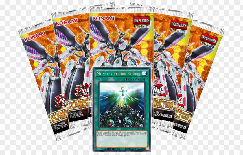 Sneak Peak Yu-Gi-Oh! Trading Card Game Collectible Booster Pack PNG