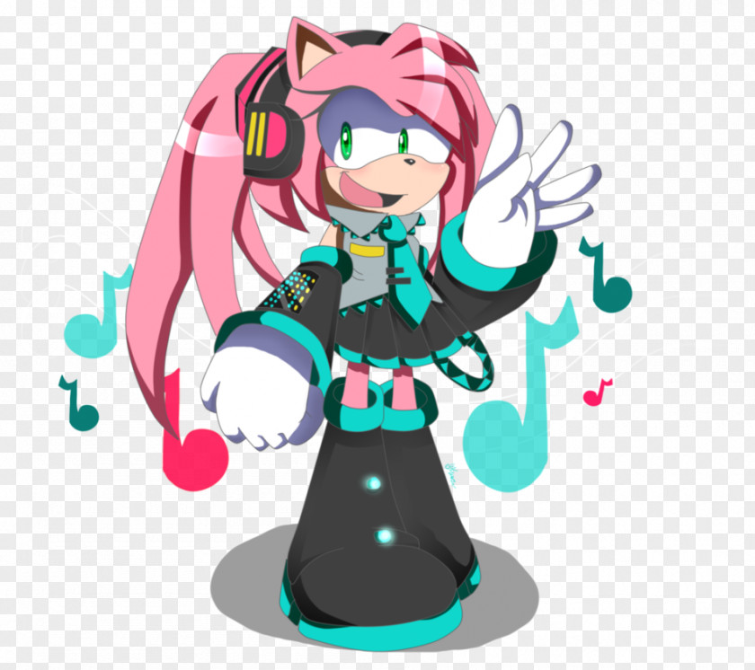 Sonic The Hedgehog Amy Rose Love Clip Art PNG
