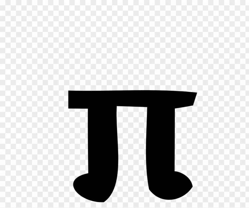 Angle Pi Black And White PNG