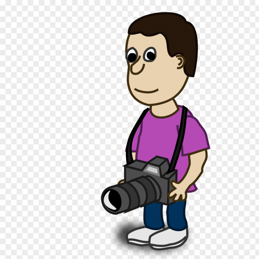 Camera Photography Cliparts Comics Character Cartoon Clip Art PNG