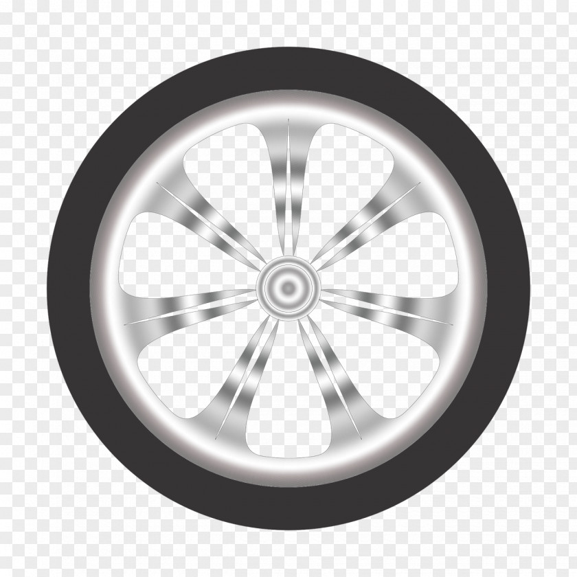 Car Alloy Wheel Tire PNG