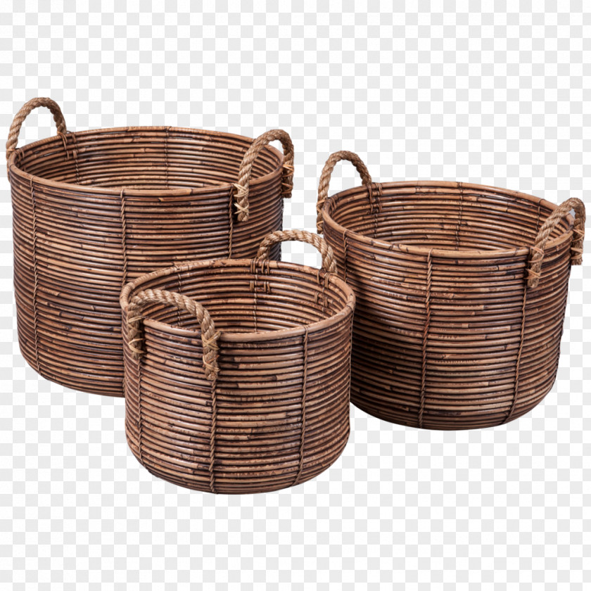 Rattan Divider Wicker Basket Hamper Kitchenware PNG
