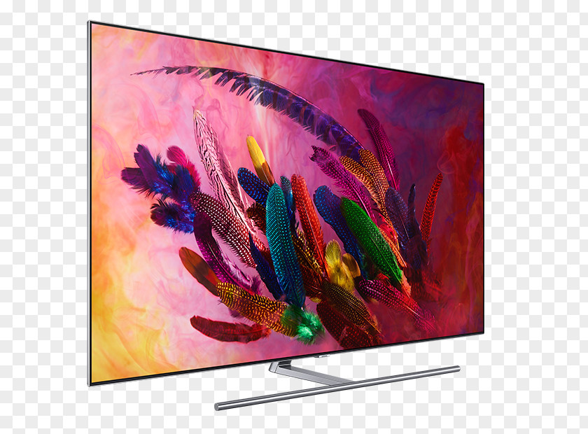 Samsung 4K Resolution Smart TV Quantum Dot Display Q7FN PNG