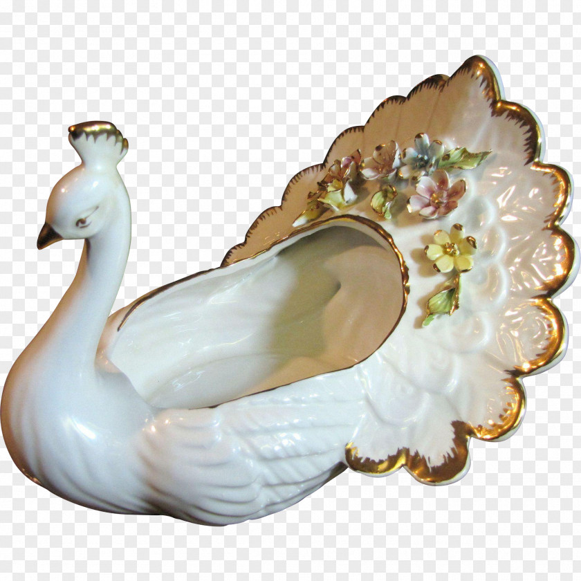 Swan Tableware Platter Plate Porcelain Figurine PNG