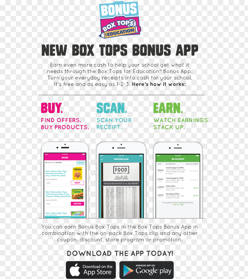 Apps Flyer The Box Tops Google Play IPhone Letter PNG
