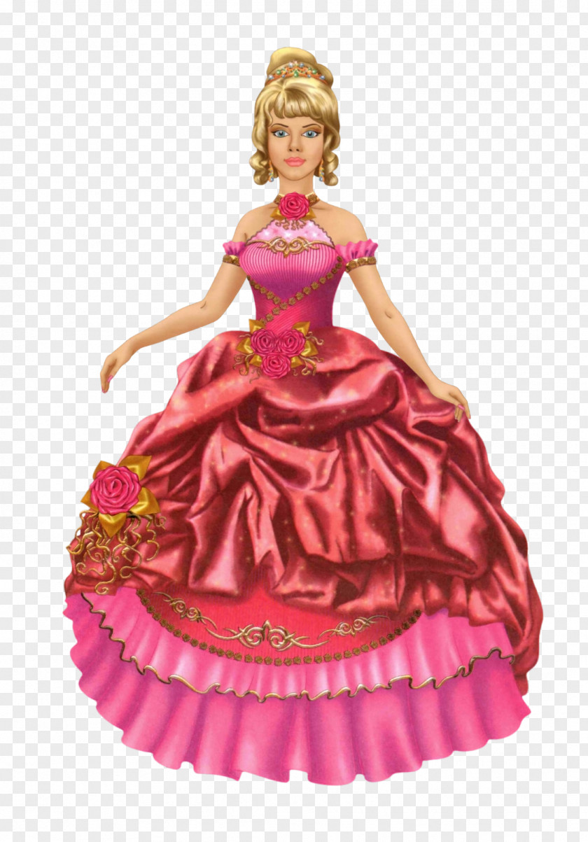 Barbie Fairy Tale Paper Doll PNG
