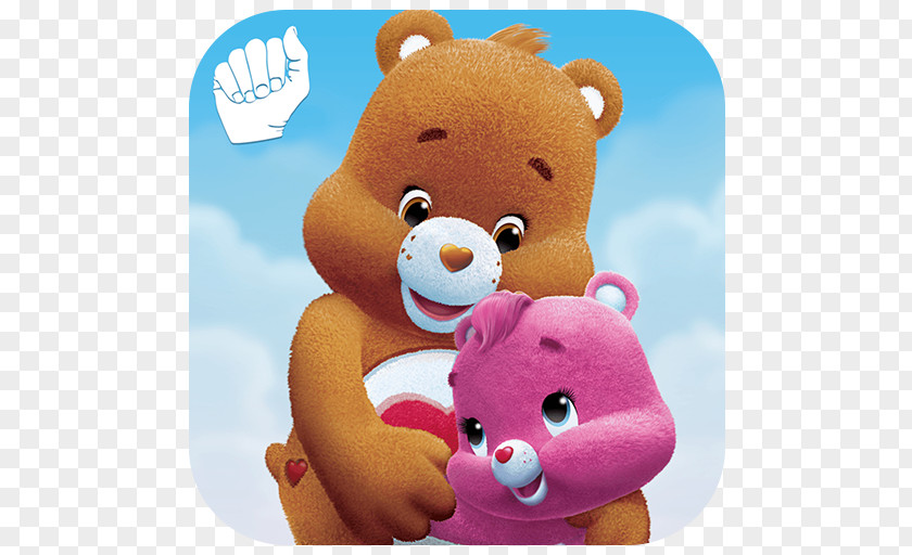 Bear Care Bears Guess The ASL Sign Toy American Language PNG