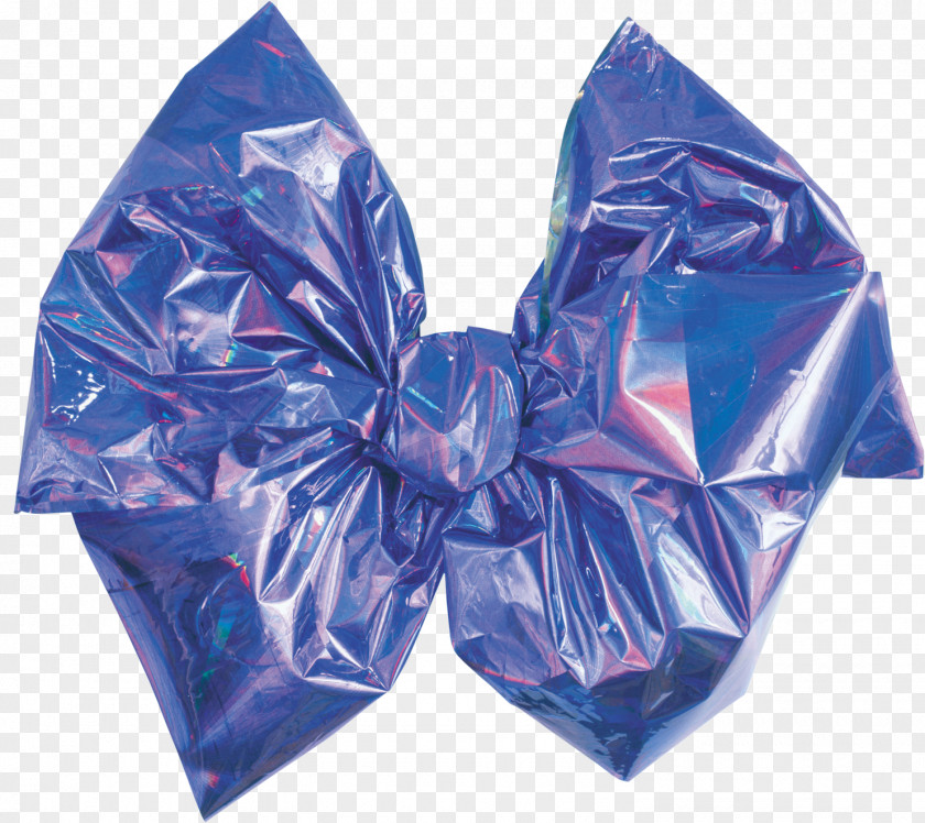 Bow Blue Gift Wrapping PNG