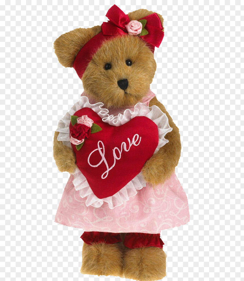 Boyds Bears Teddy Bear Plush PNG bear Plush, Cute doll holding heart clipart PNG