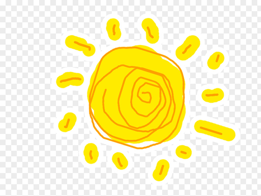 Cartoon Sun Yellow Clip Art PNG