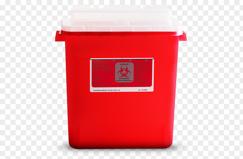 Container Sharps Waste Medical Management Rubbish Bins & Paper Baskets PNG