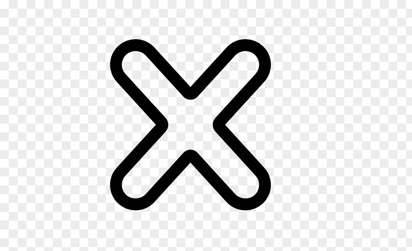 CROSS SIGN Multiplication Sign X Mark Information Check PNG