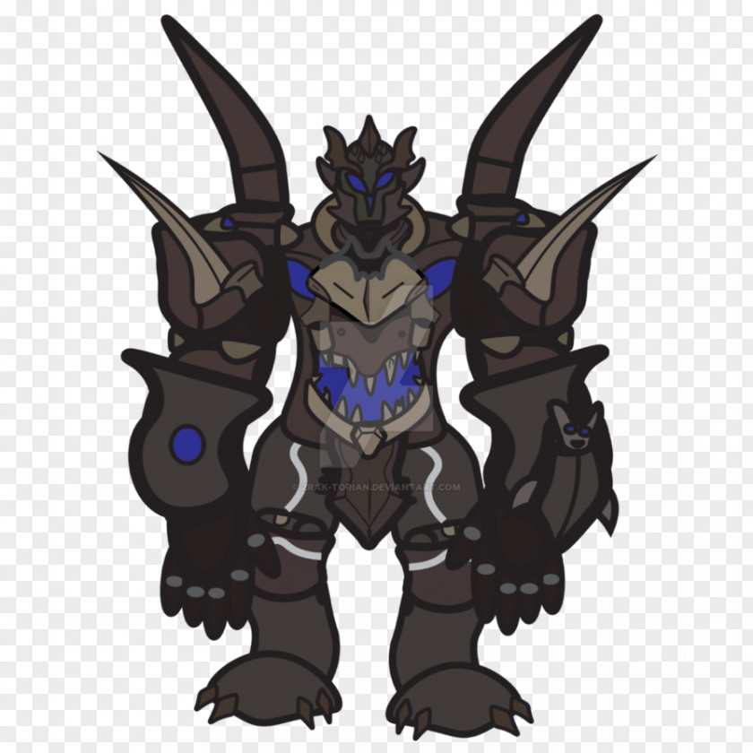 Demon Armour Dragon PNG