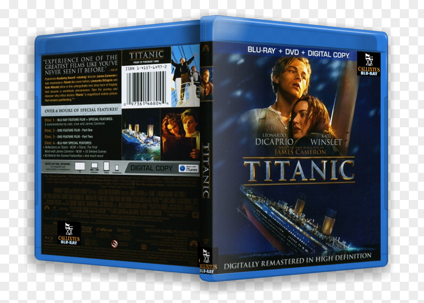Dvd Blu-ray Disc DVD Film RMS Titanic Digital Copy PNG
