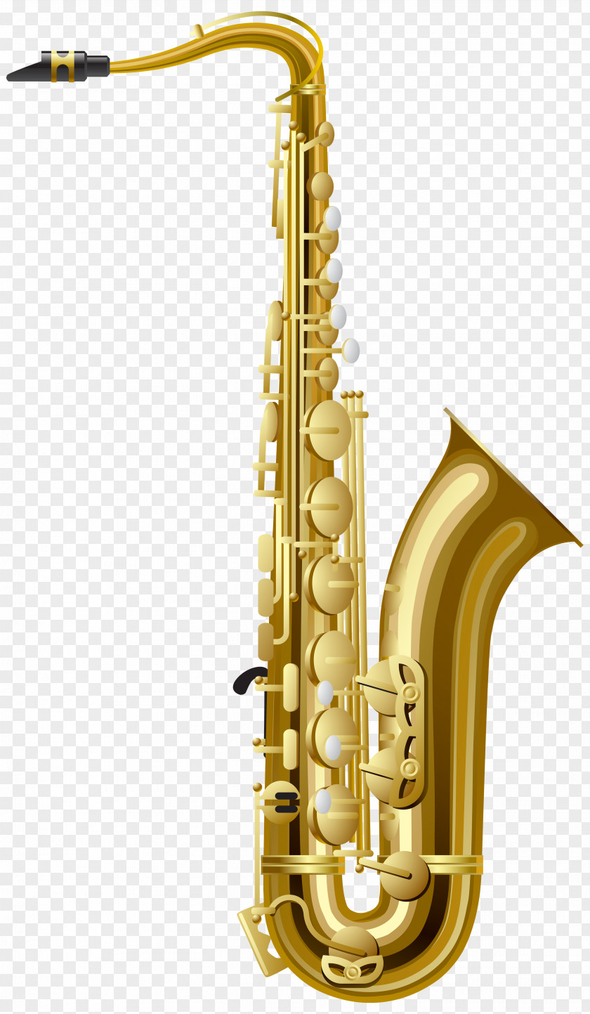 Gold-plated Alto Saxophone Musical Instruments Trumpet PNG